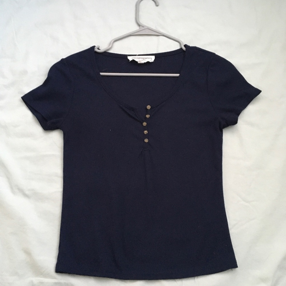 Cropped Fitted T Shirt